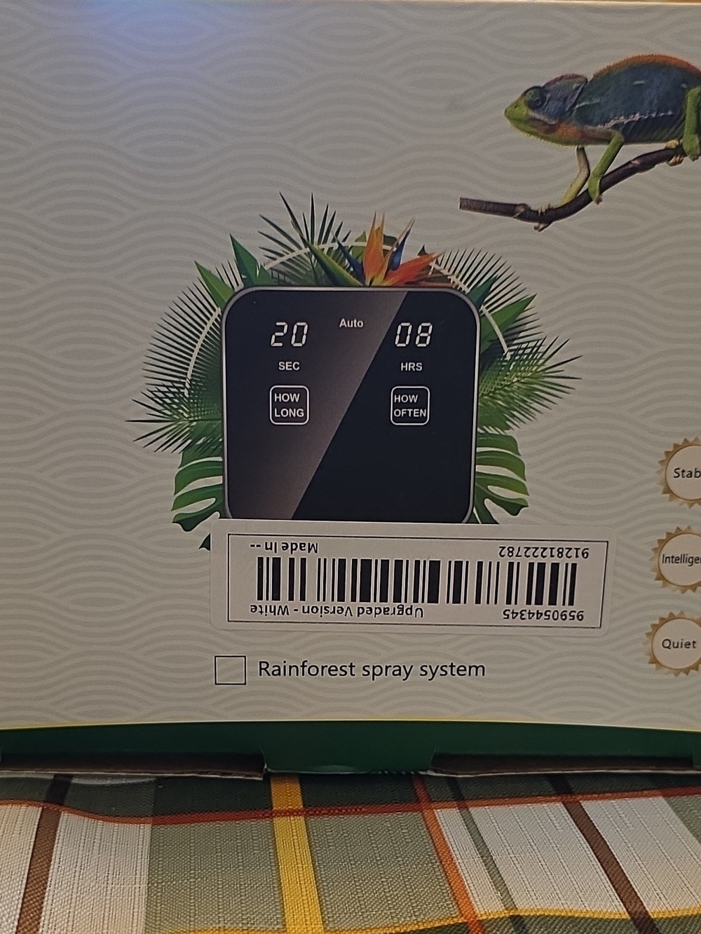 Rainforest Spray System Timer - Digital Display